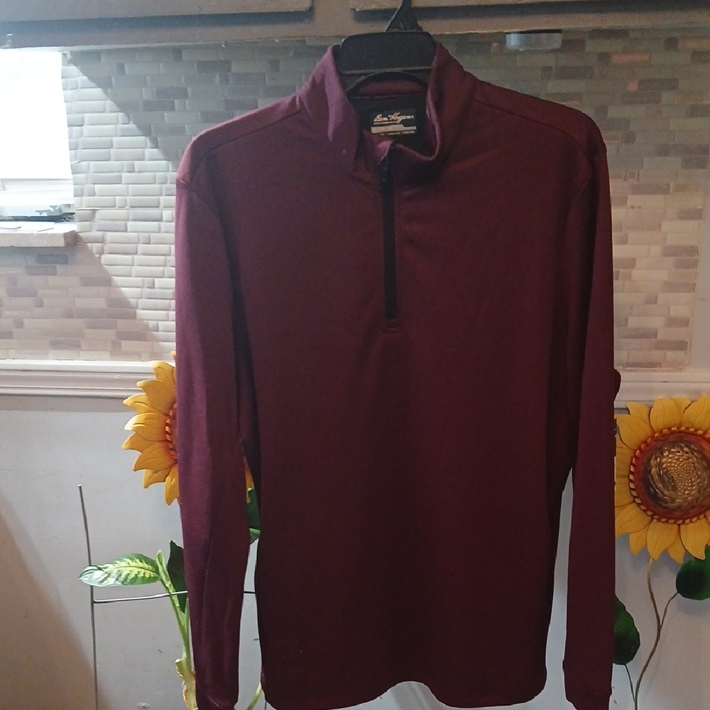 Hogan Performance Burgundy Quarter-Zip Pullover XL Perfect For Golf